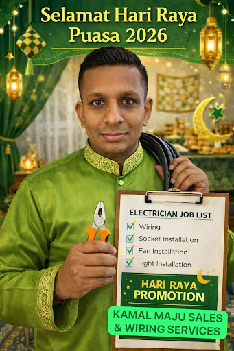 Kamal Wayerman/Juru Electric/Wiring, electrician/ CCTV